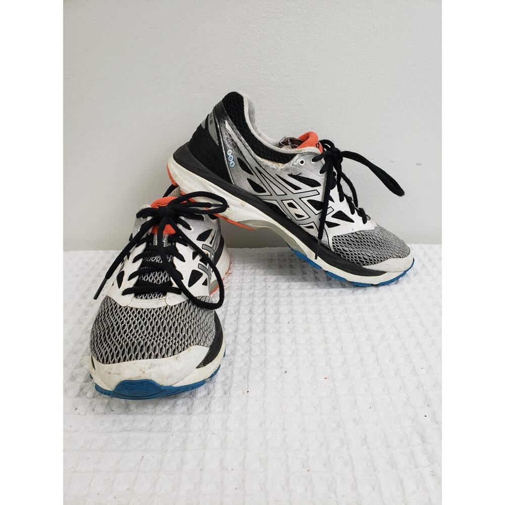 Asics Gel-Cumulus 18 T6C3N Mens Shoes Size 7 Running Shoes Gray Sneakers